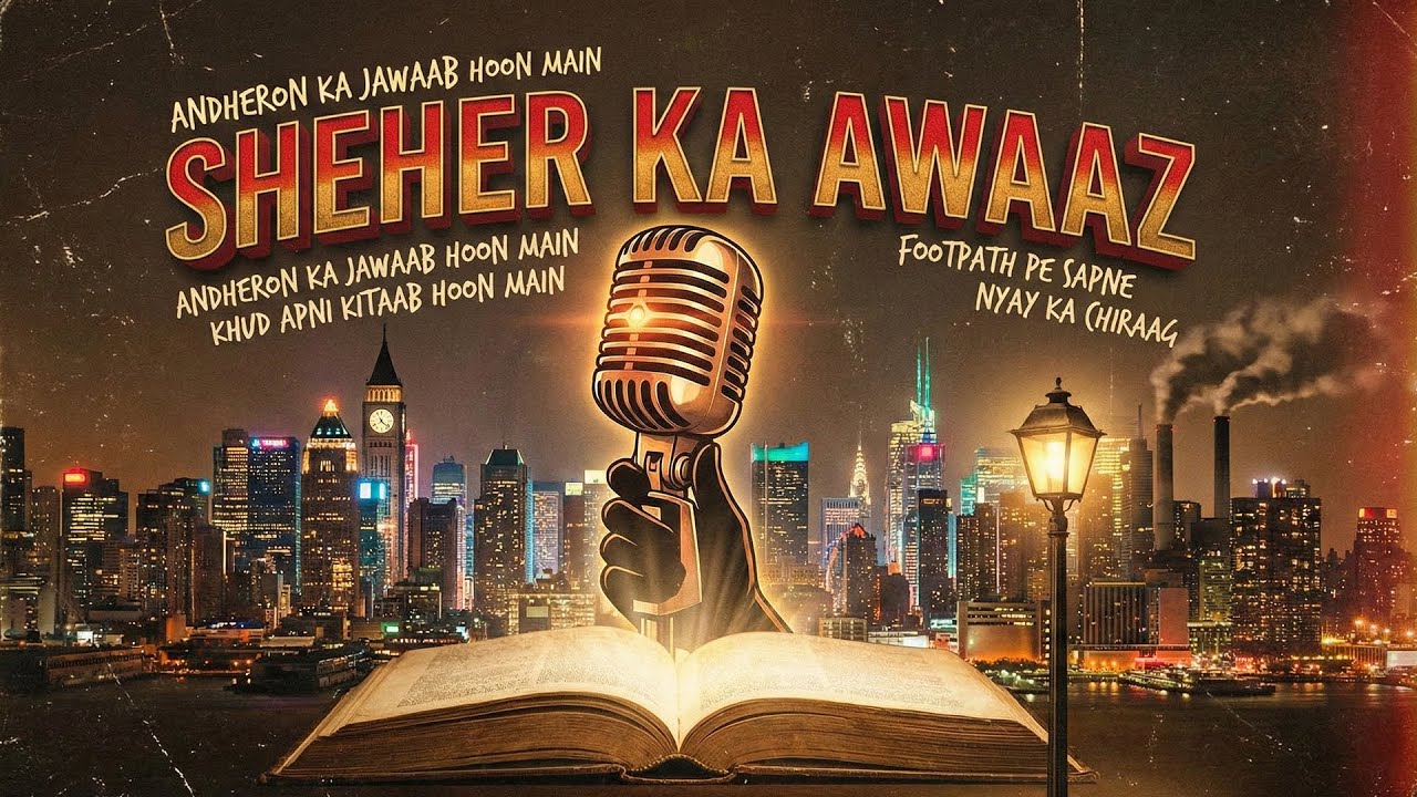 Sheher Ka Awaaz (The Voice of the City) - AI-Generated Retro Bollywood Song