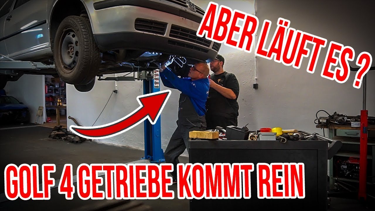 Golf 4 Getriebe kommt Rein, Aber geht es auch ?