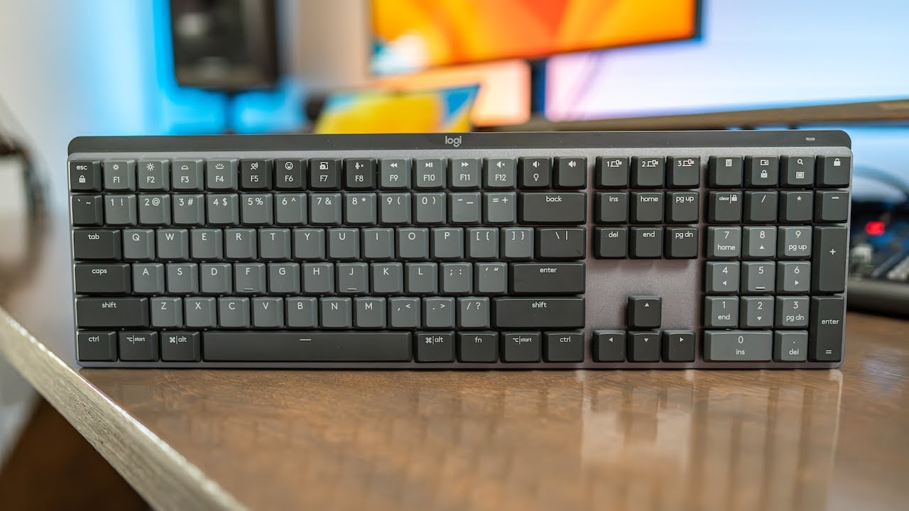 Обзор механической Bluetooth-клавиатуры Logitech MX: функции, типы клавиш и звуки печати