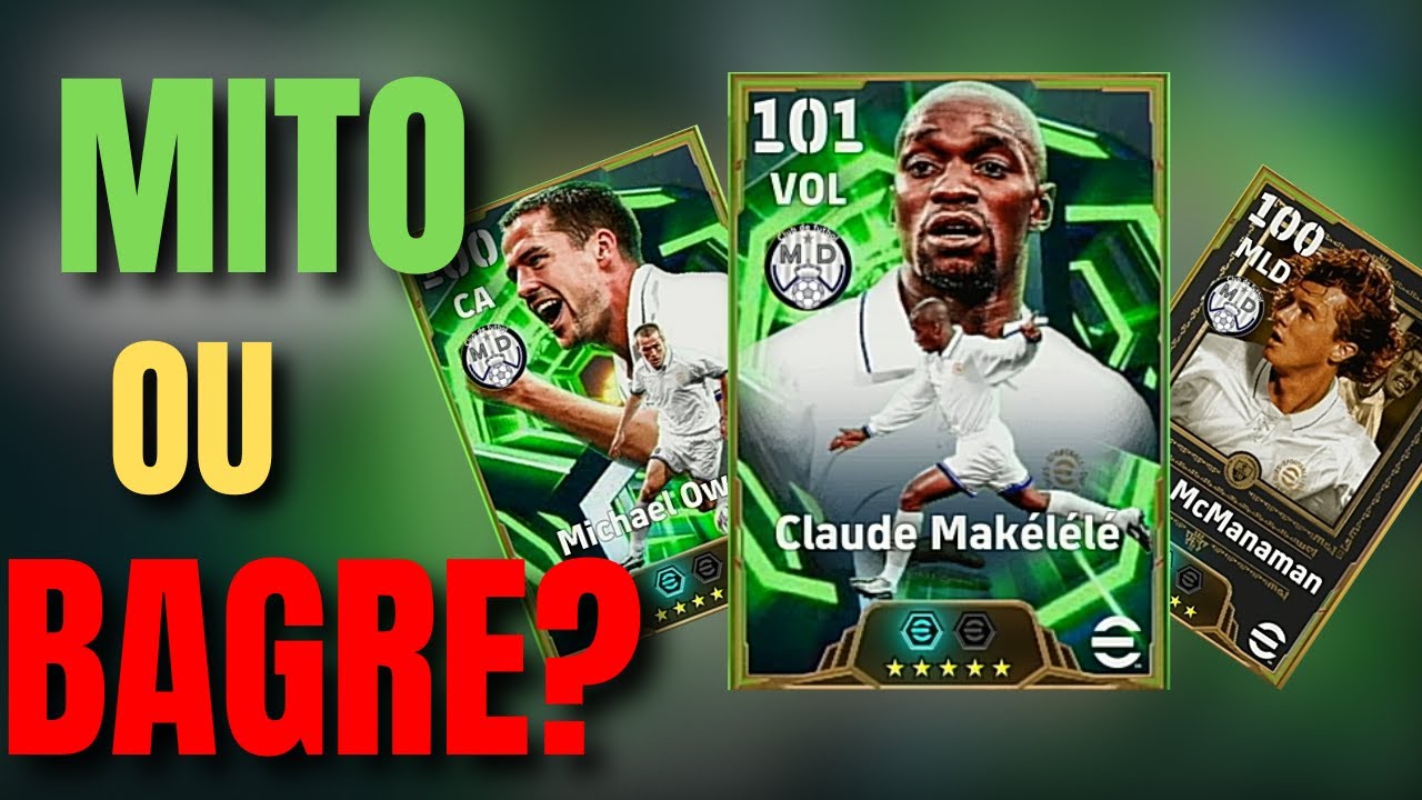 OWEN e MAKELELE COM NOTAS BUGADAS NO NOVO PACK DO EFOOTBALL