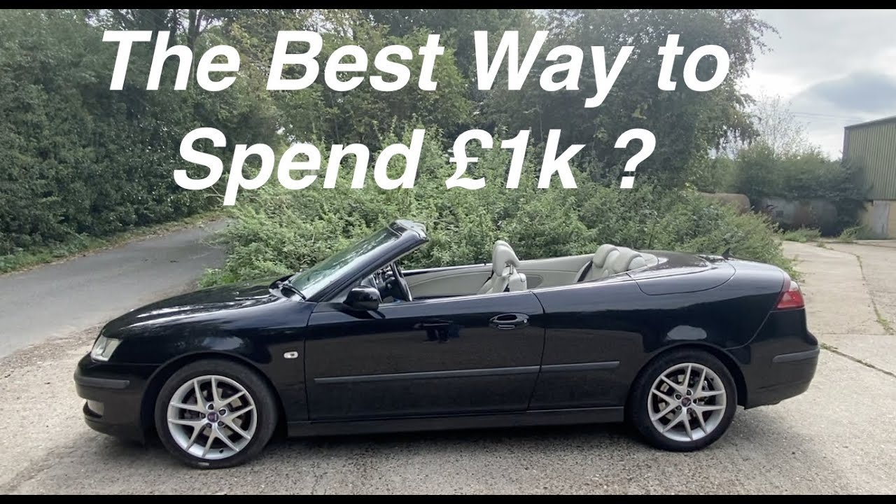 Saab 9-3 Convertible Review - The Best Value £1000 Car ?