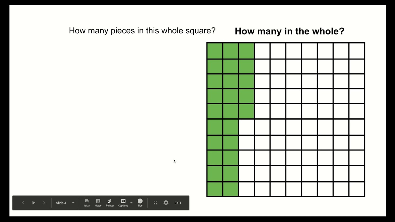 Reading Decimals  Part & Whole   MTLE 0001A L1 Instructional
