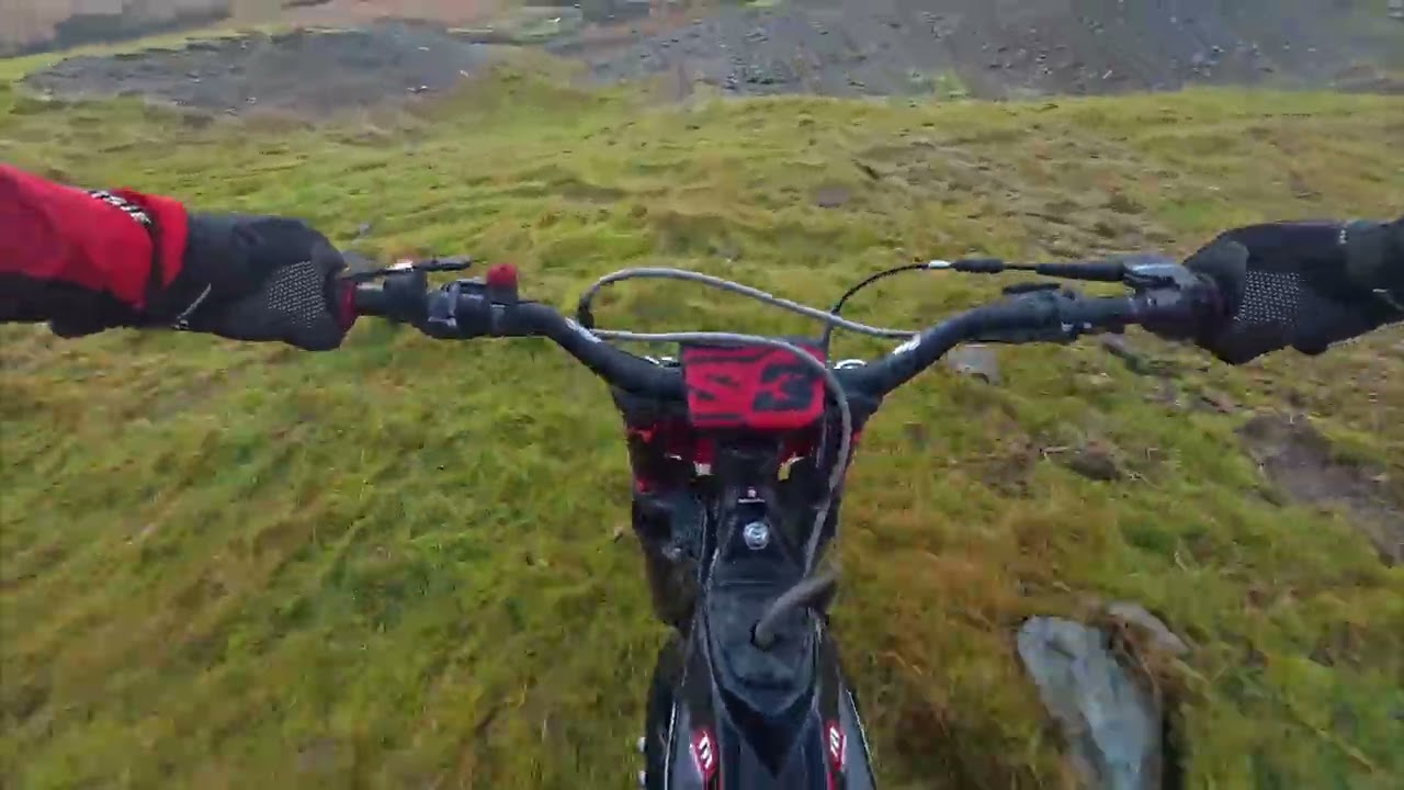 Montesa 4RT fun in Wales