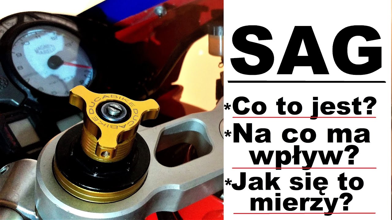 SAG w motocyklu torowym - podstawowe ustawienia zawieszenia