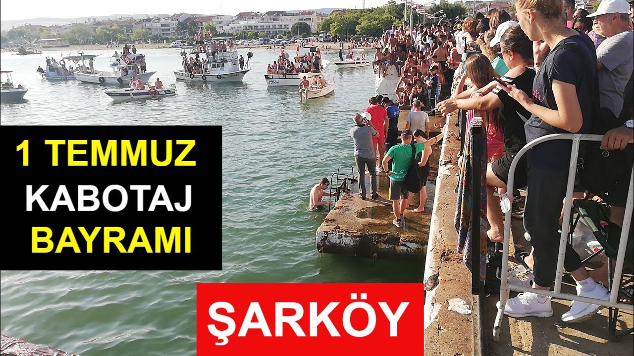 ŞARKÖYDE KABOTAJ BAYRAMI VE YAĞLI DİREK YARIŞLARI YAPILDI TEMMUZ 2023  = 1702 =