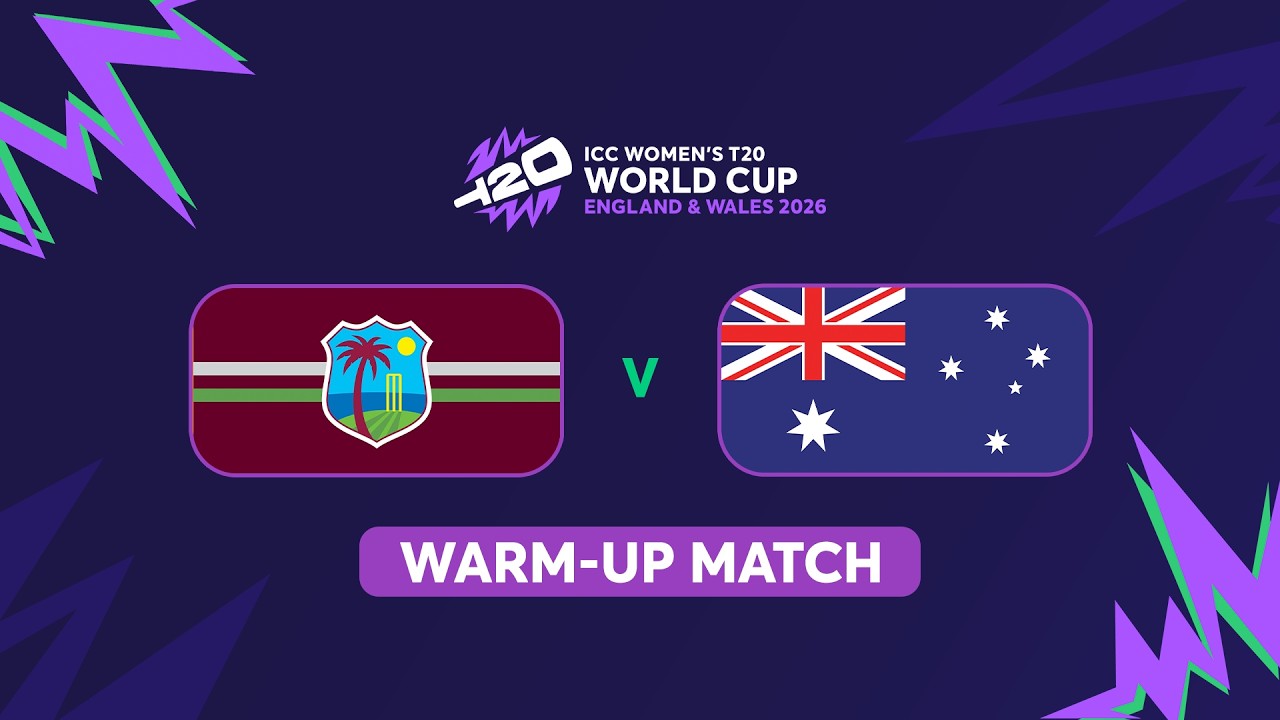 ICC Women's T20 World Cup 2026 Warm-up 12: West Indies vs Australia #t20worldcup