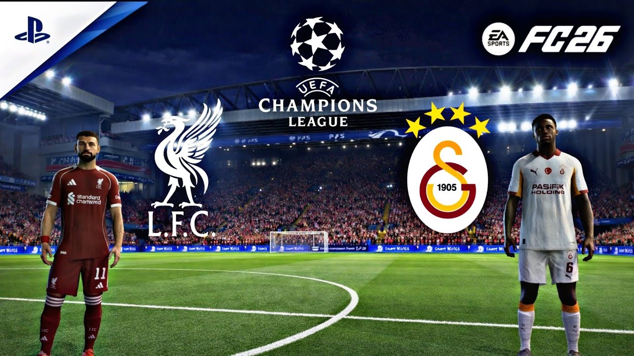 FC 26 - Liverpool vs. Galatasaray - CHAMPIONS LEAGUE 25/26 - PS5™ PRO [4K60] FULL MATCH (LEG 2) 