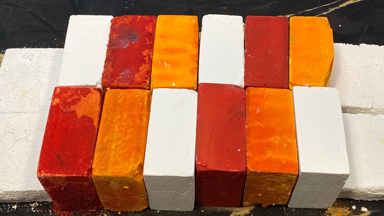 Red Yellow And Fresh Gym Chalk Blocks Crush | farewell tribute to ​⁠@APowderyMess END OF AN ERA 💕