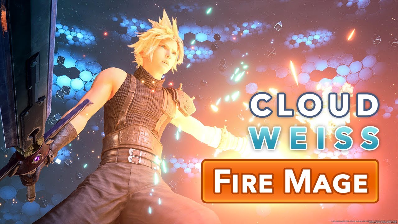 Cloud vs Weiss The Immaculate with Fire Magic No Limit - FF7 Remake