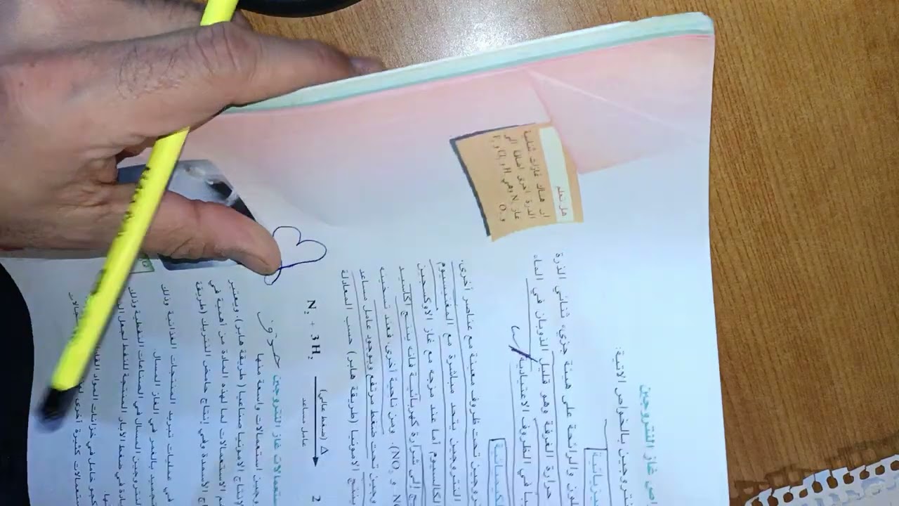 كيمياء الثالث /بداية الفصل السابع 