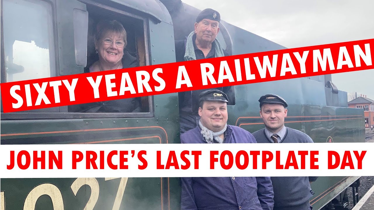 Six decades a Railwayman | John Price last turn on the footplate | Severn Valley Railway
