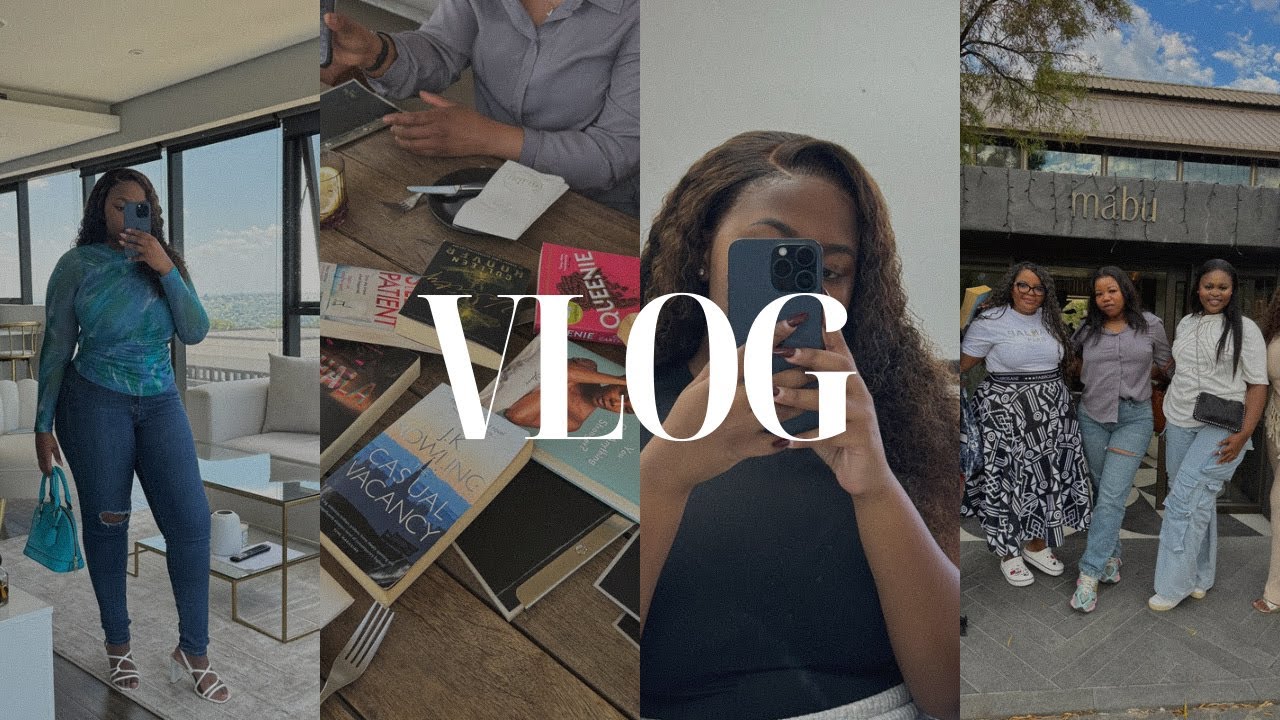 VLOG: Chronicles of a hair business owner | bookclub lunch | solo braai | maintenance & more