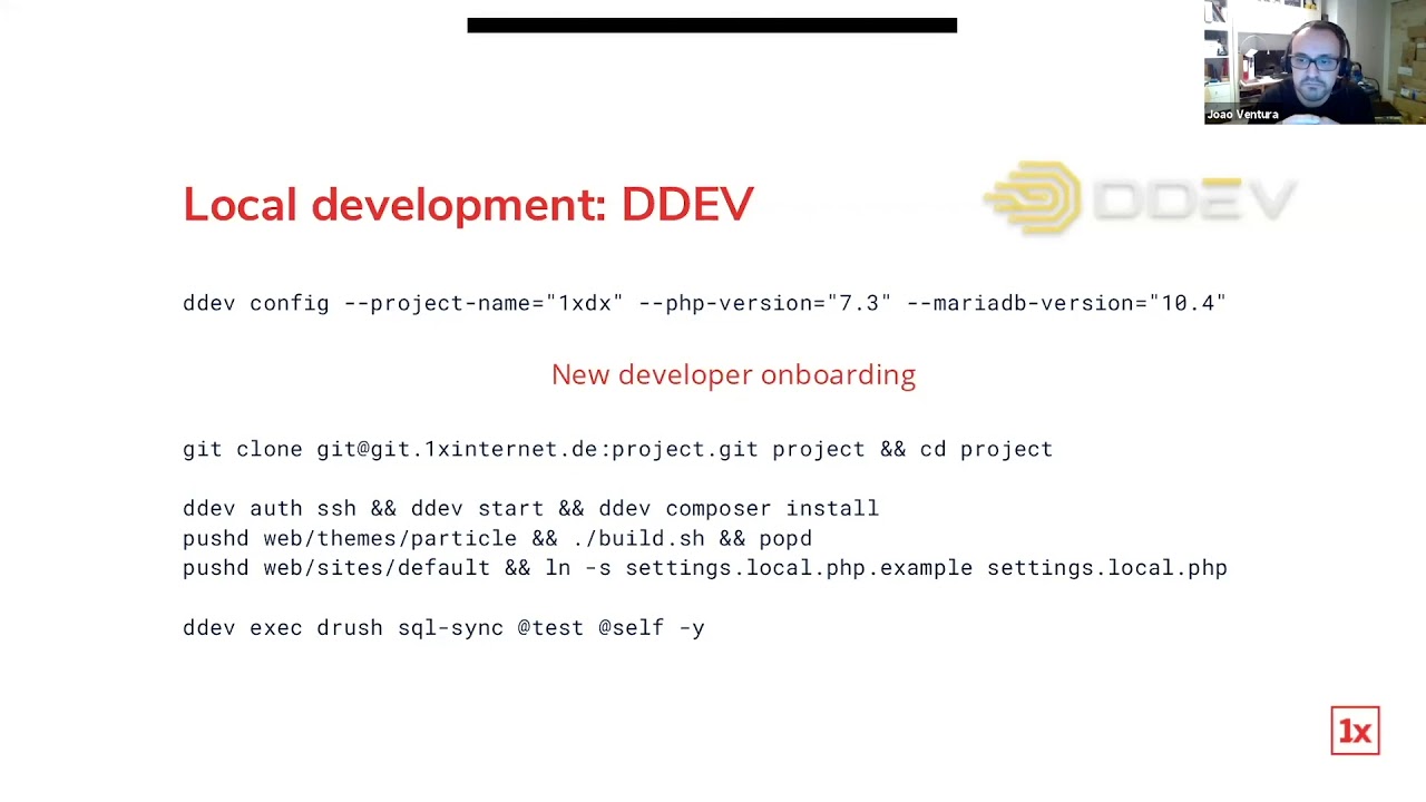 1xINTERNET - Devops, Gitops and how we go from local development to production deployment / Drup...
