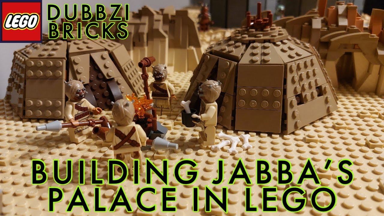 LEGO STAR WARS - BUILDING JABBA'S PALACE IN LEGO - EPISODE 25 - RETURN OF THE JEDI