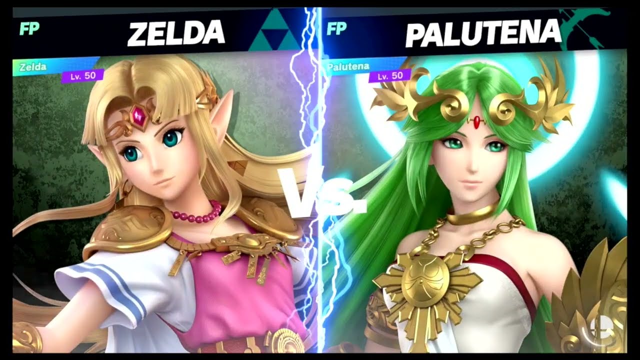 Super Smash Bros Ultimate Amiibo Fights – Zelda vs the World #52 Zelda vs Palutena