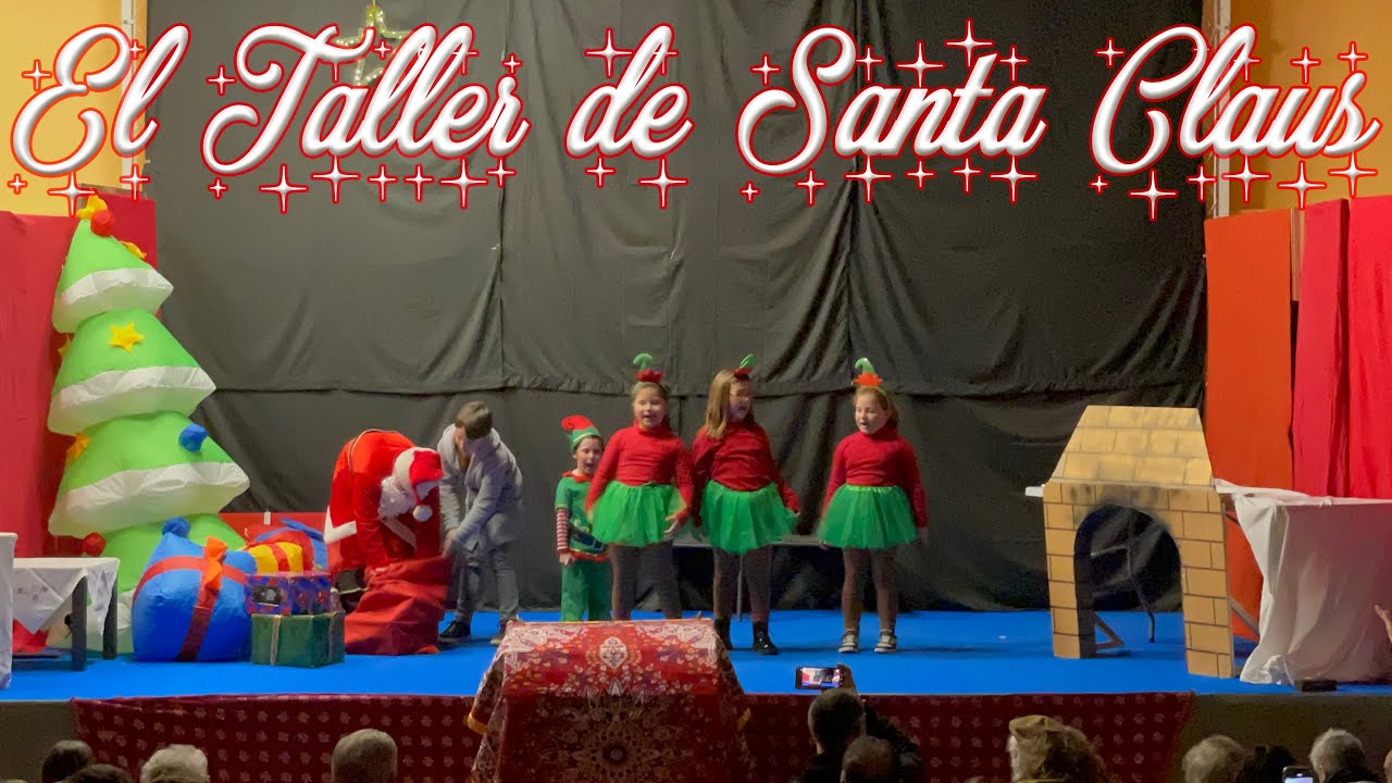 Grupo infantil de teatro de Calzada de Valdunciel, "El taller de Santa Claus"