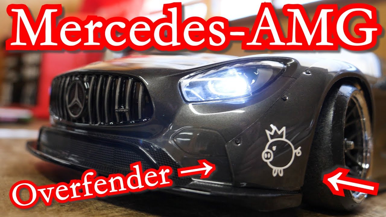 ベンツAMGにオーバーフェンダー付けたら・・・【ラジコントーゴー】/ MERCEDES-AMG with Overfender