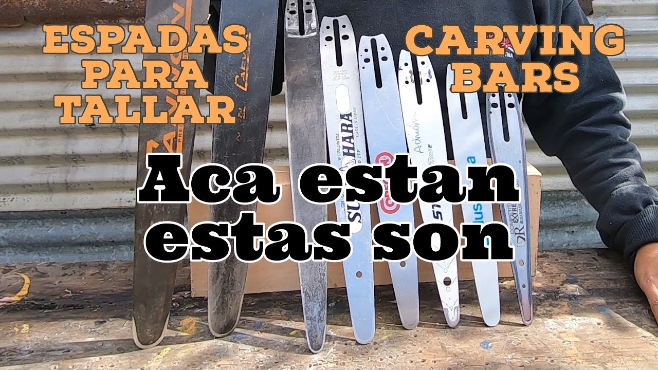 Carving Bars Talla con motosierra