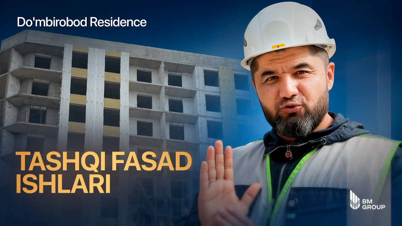 Fasad ishlari qanday olib borilayabdi? || BM Group