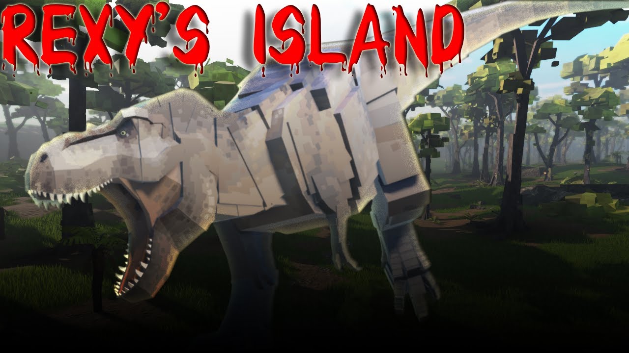 Rexy's island - A Jurassic blocky cinematic