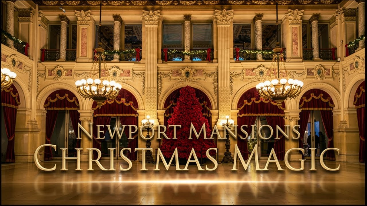 Christmas at the Newport Mansions Rhode Island  What the Holiday Tour Looks Like
