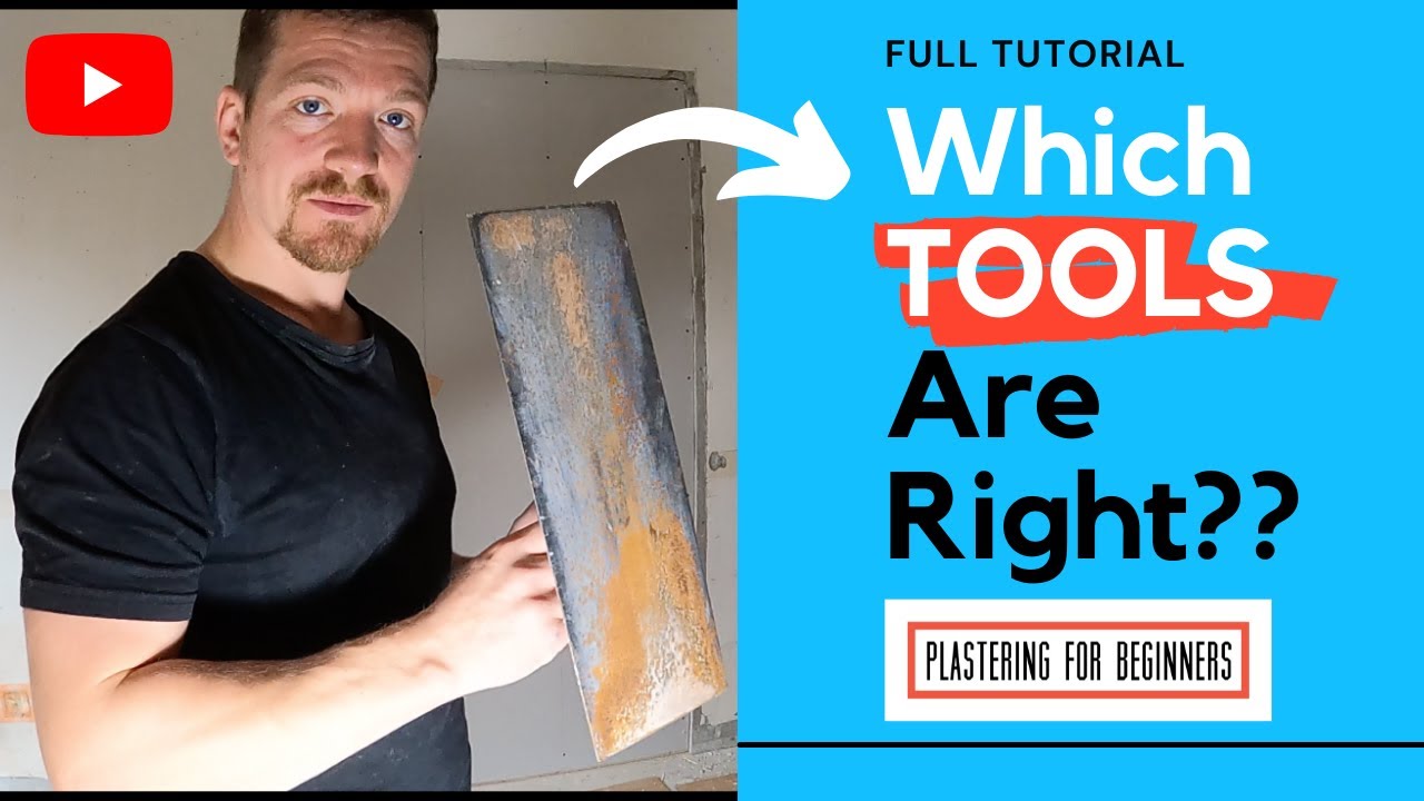 Plastering Tools And When To Use Them | FIRST DAY BACK!