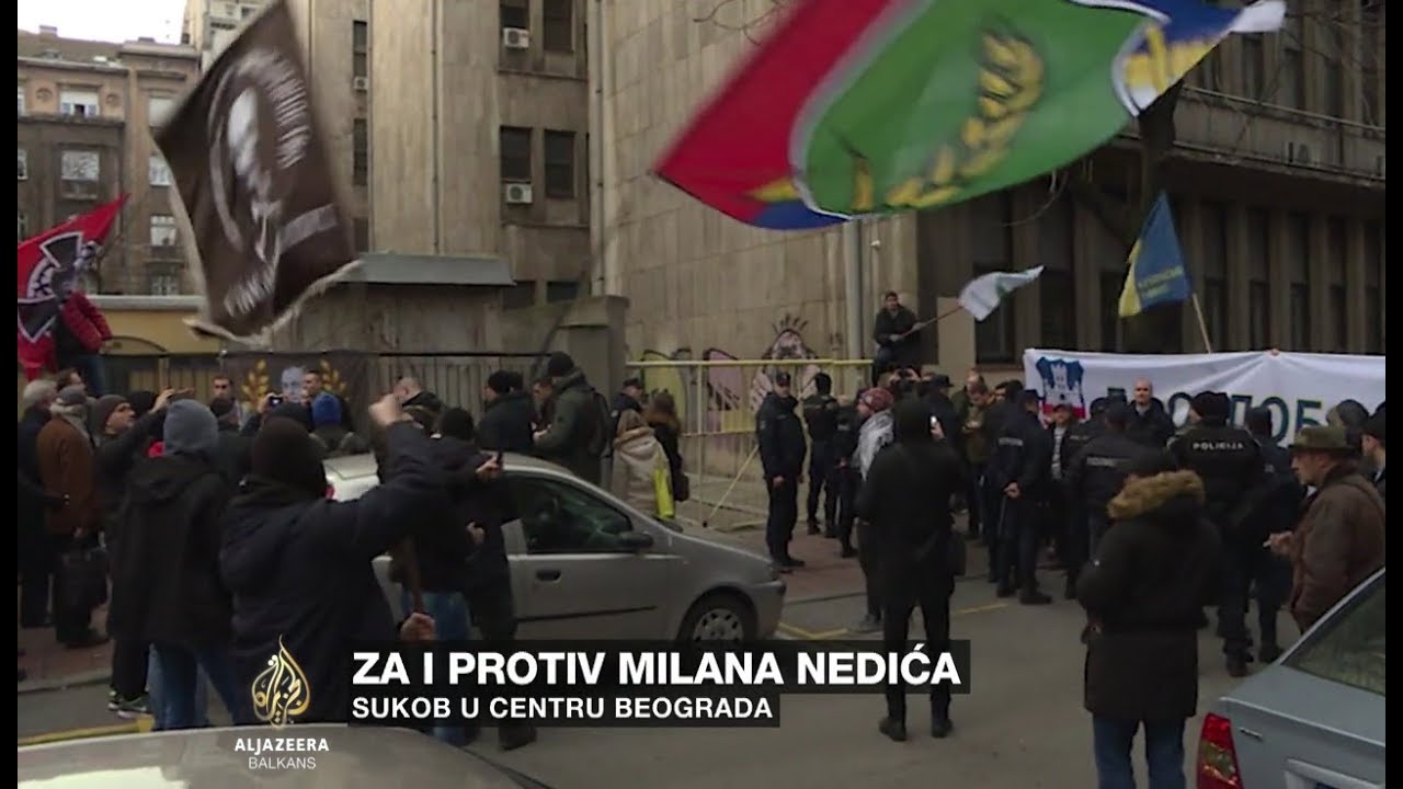 Za i protiv Milana Nedića: Sukob u centru Beograda