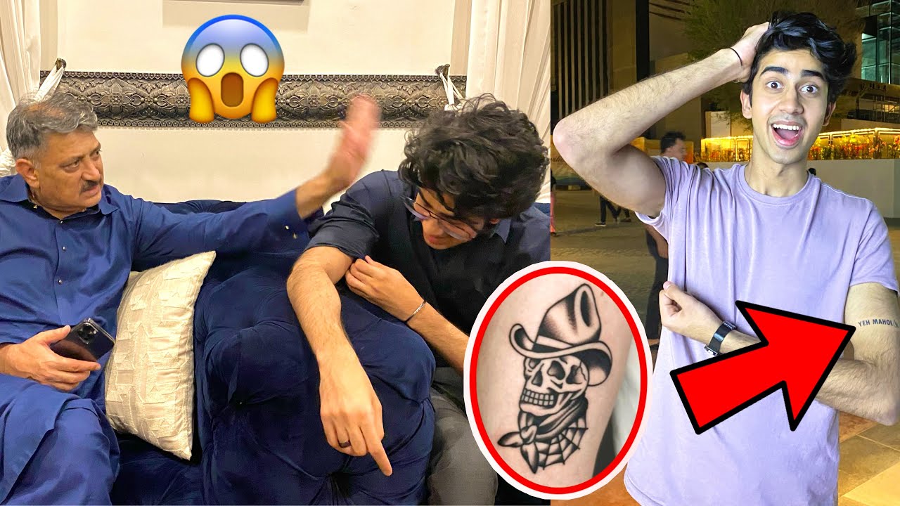 REAL TATTOO PRANK ON MUSLIM PARENTS!! (Gone extremely wrong)