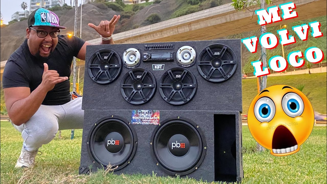 me volvi LOCO, CAR AUDIO PORTATIL DE COMPETENCIA 5000 WATTS