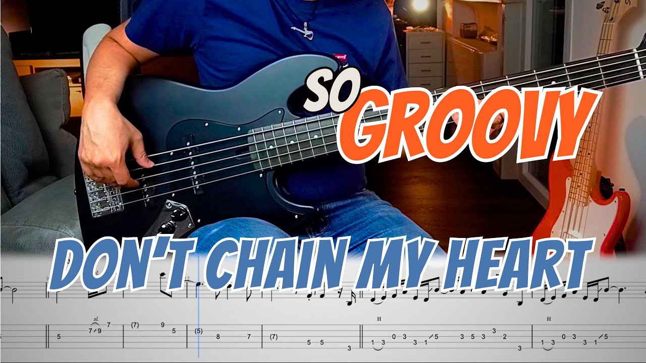 Don't Chain My Heart Bass Tab (TOTO) - Bass Cover with play along