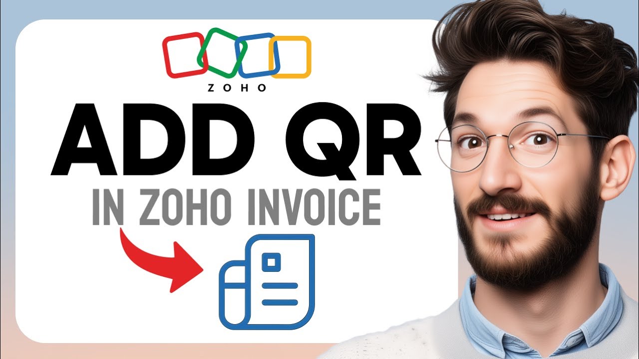 How to ADD QR Code in Zoho Invoice (Step by Step)