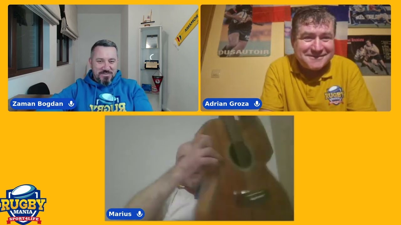 Rugby Mania Ep.94, invitați: Marius Matache și Adrian Groza