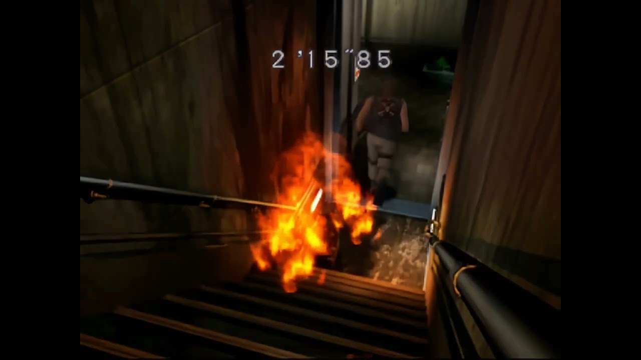 Resident Evil 3 Mercenaries - Carlos - NO DAMAGE - p1 (UPSCALED)