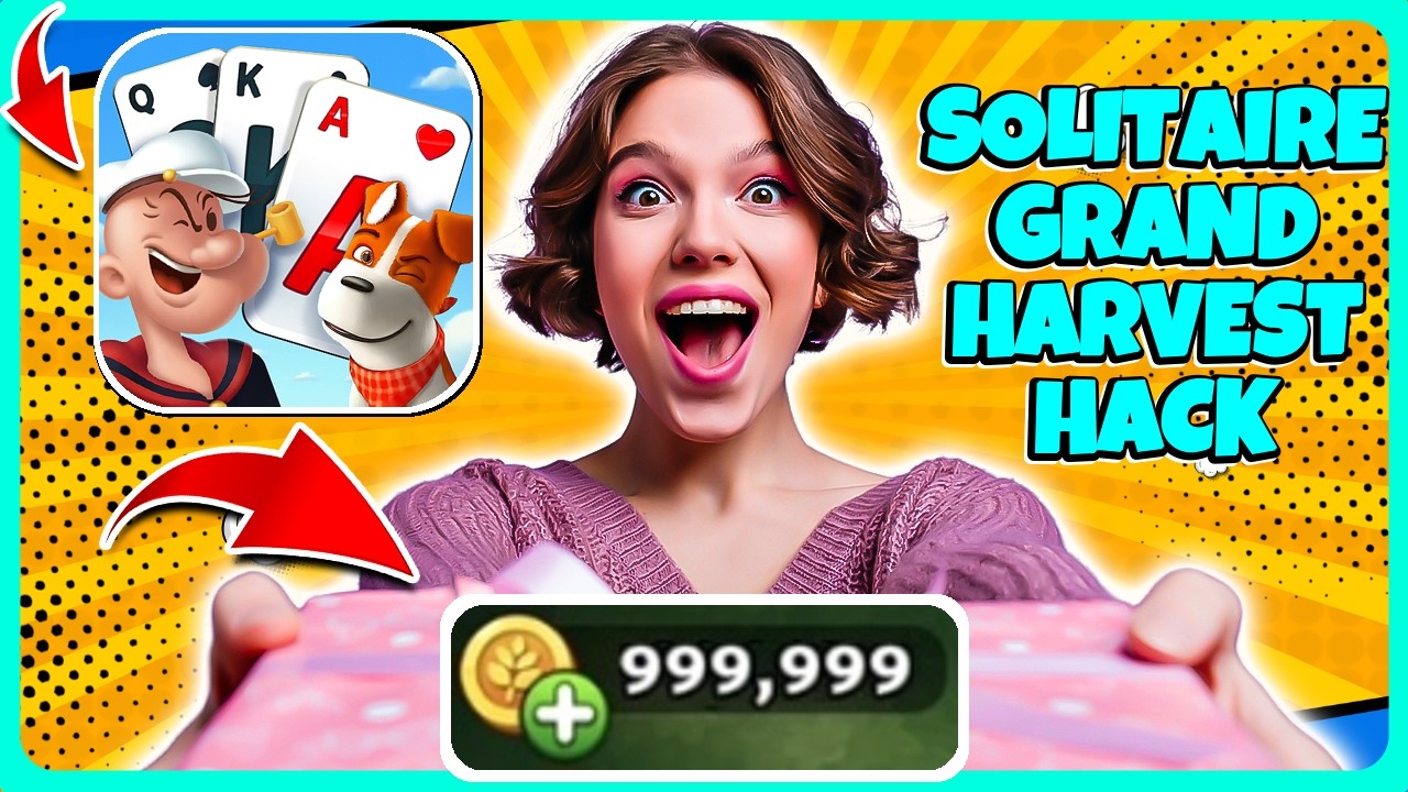 Solitaire Grand Harvest Hack Mod 2026 How To Get Free Unlimited Coins, Cash Tips Tricks iOS Android