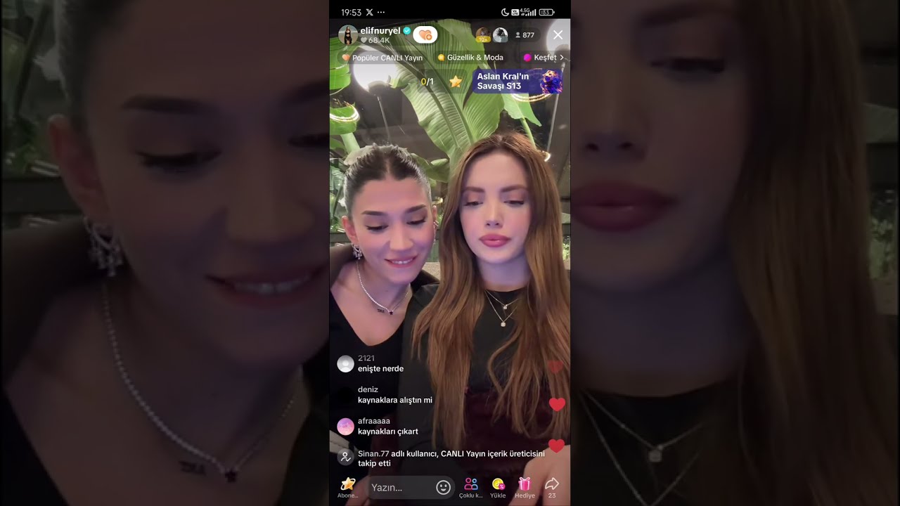 Elif Nur yel tiktok yayını | 16 Ocak 2025