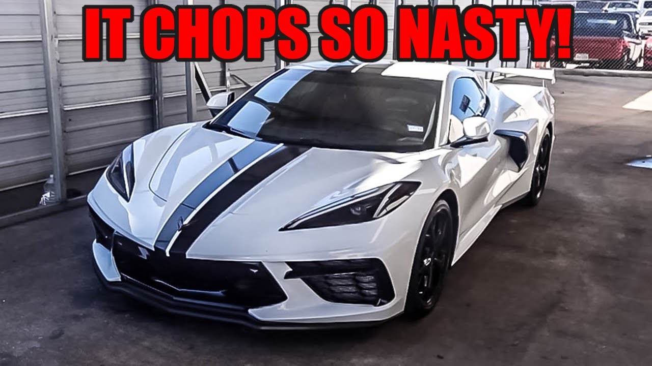 Taking the WORLD'S FIRST CAMMED C8 CORVETTE to a Car Meet! (IT CHOPS SO HARD!