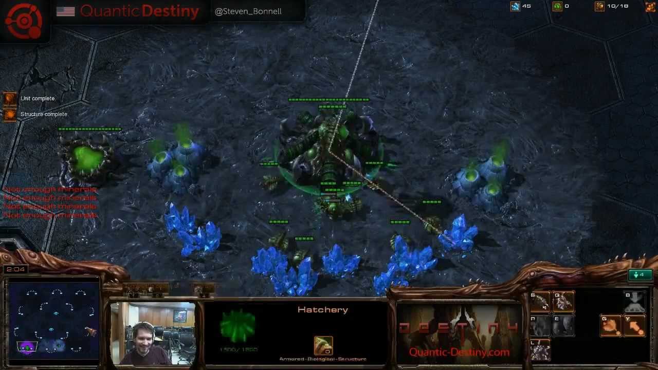 Destiny's 7 Pool against goswser - Startale Pro Gaming House - Starcraft 2