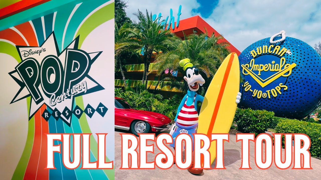 Why you should stay at Disney's Pop Century | Skyliner Resort | Full Tour