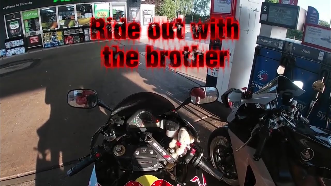 Ride out with the brother 