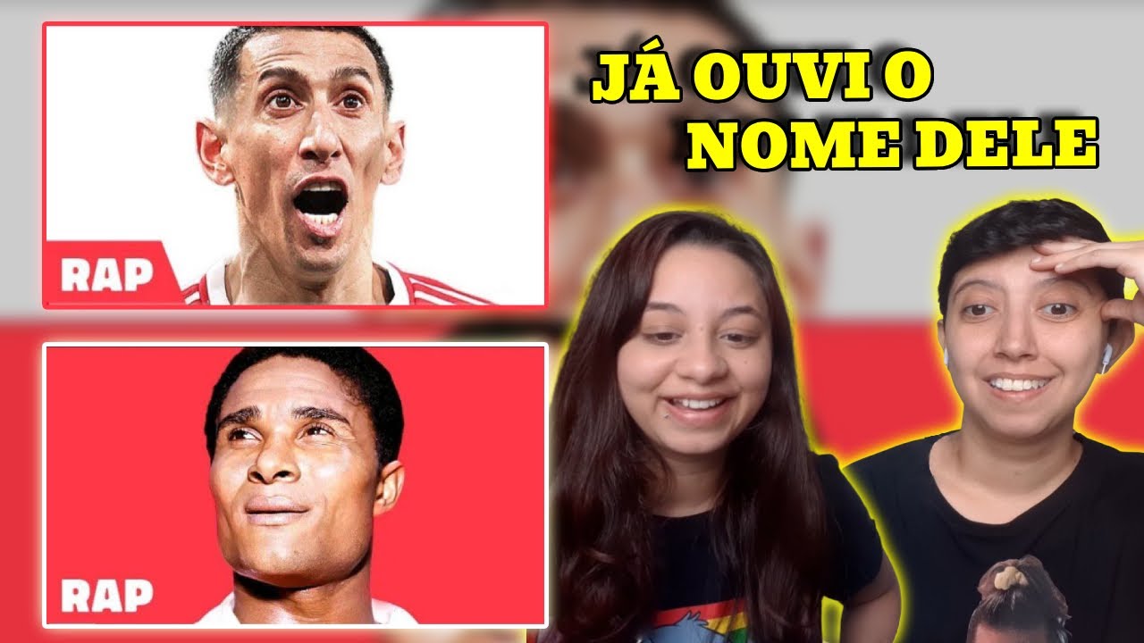REACT RAP DO DI MAR&Iacute;A | O CRAQUE SUBESTIMADO e RAP DO EUS&Eacute;BIO | O PANTERA NEGRA | FUTRAP