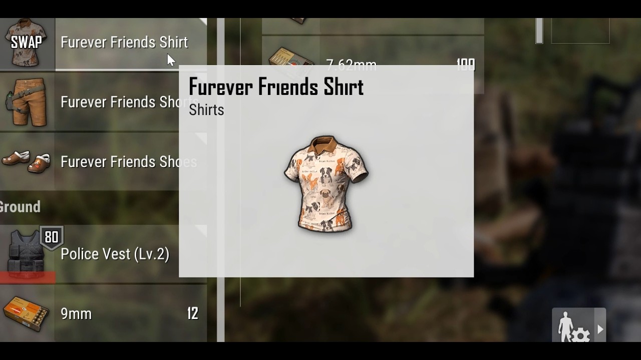 PUBG #5 Gufner Friend Shirt