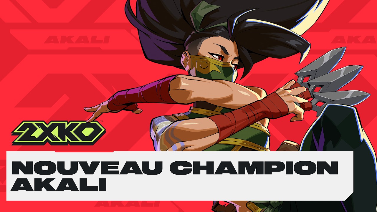 Akali - Bande-annonce du gameplay | 2XKO