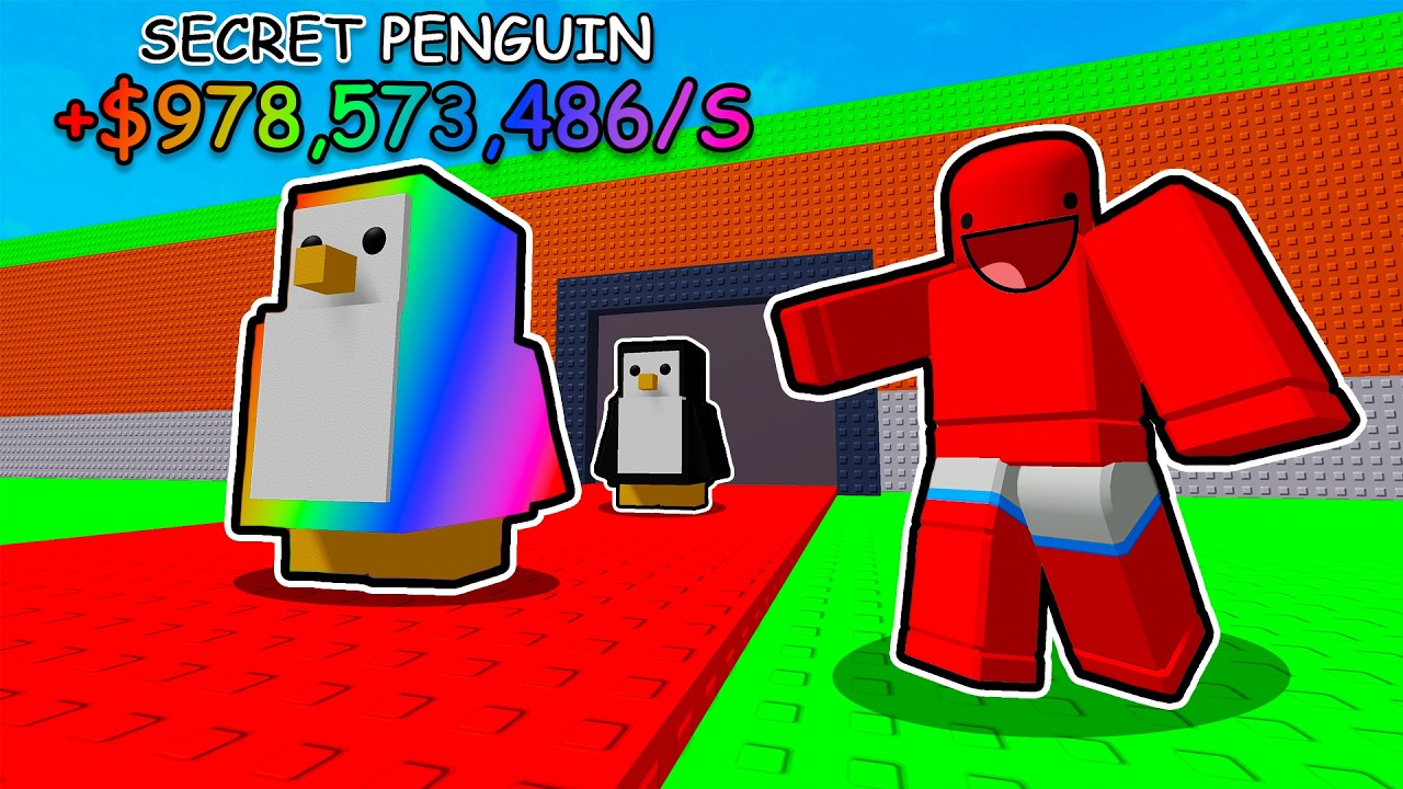 ROBLOX STEAL A BABY PENGUIN!