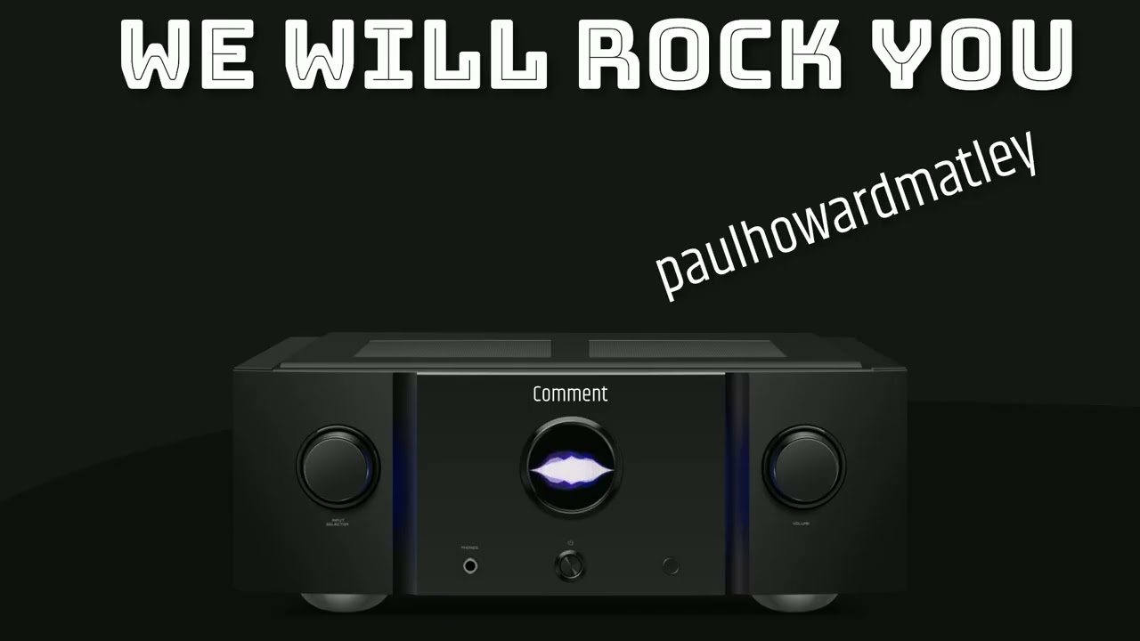 we will rock you