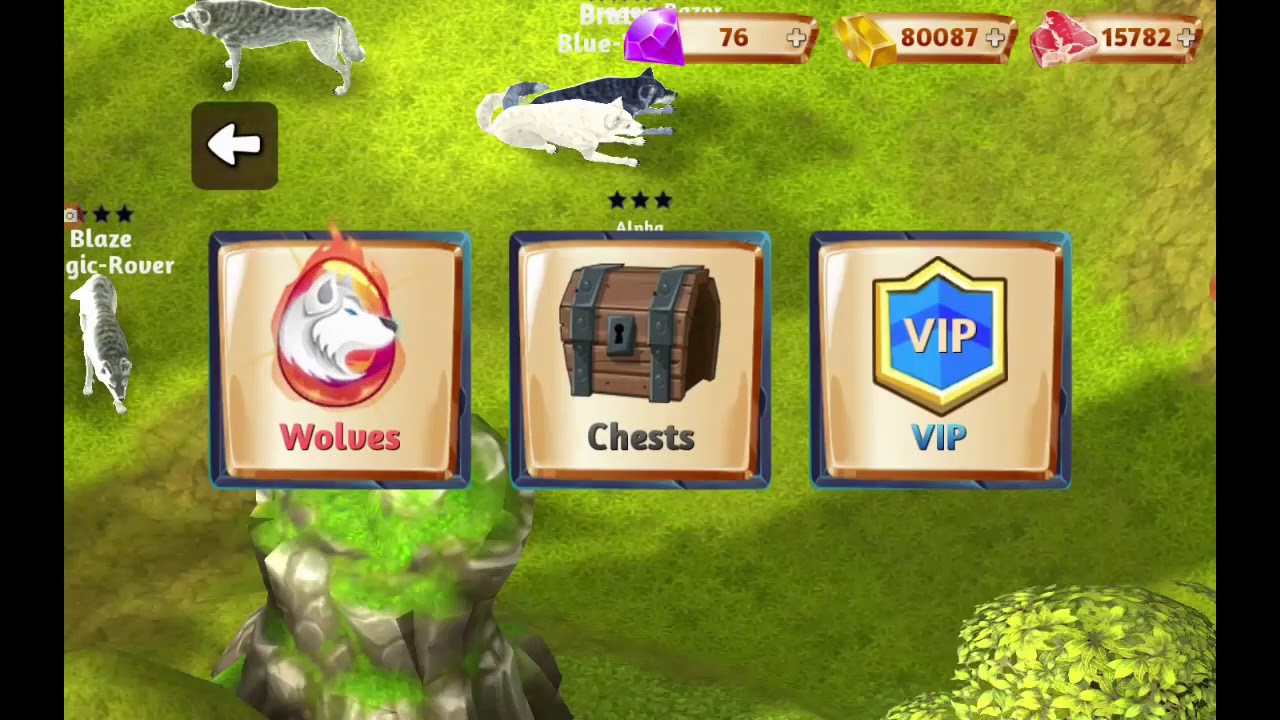 Wolf Evolution: Opening a rare chest and I can fly!
