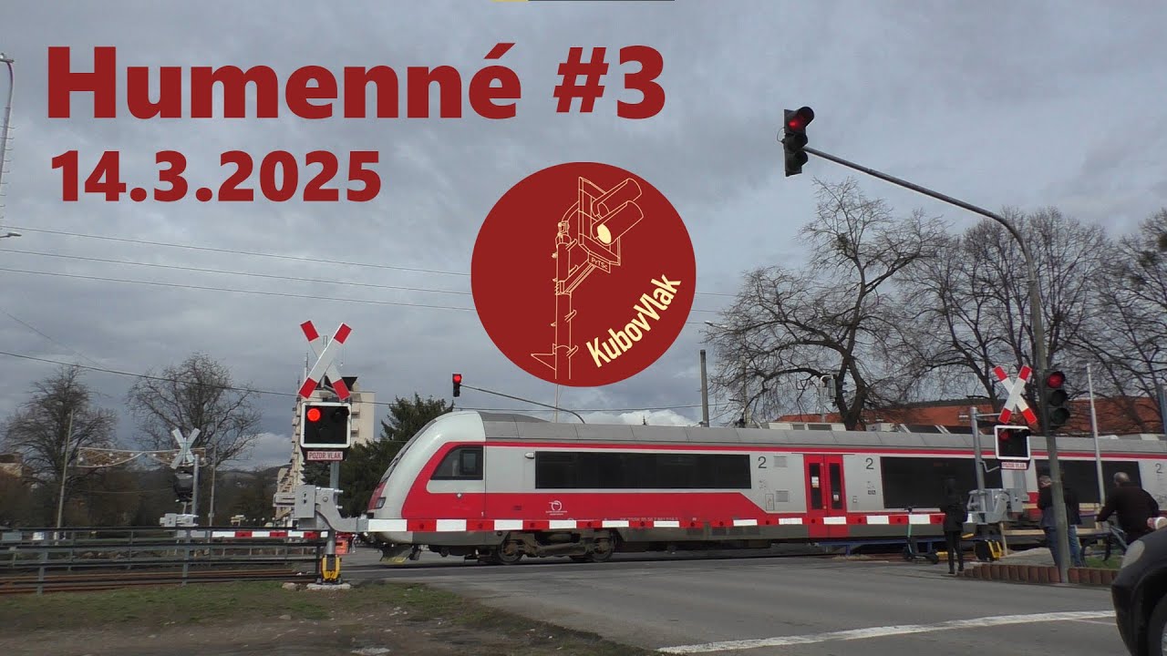 Železničné priecestie Humenné #3 [14.3.2025]