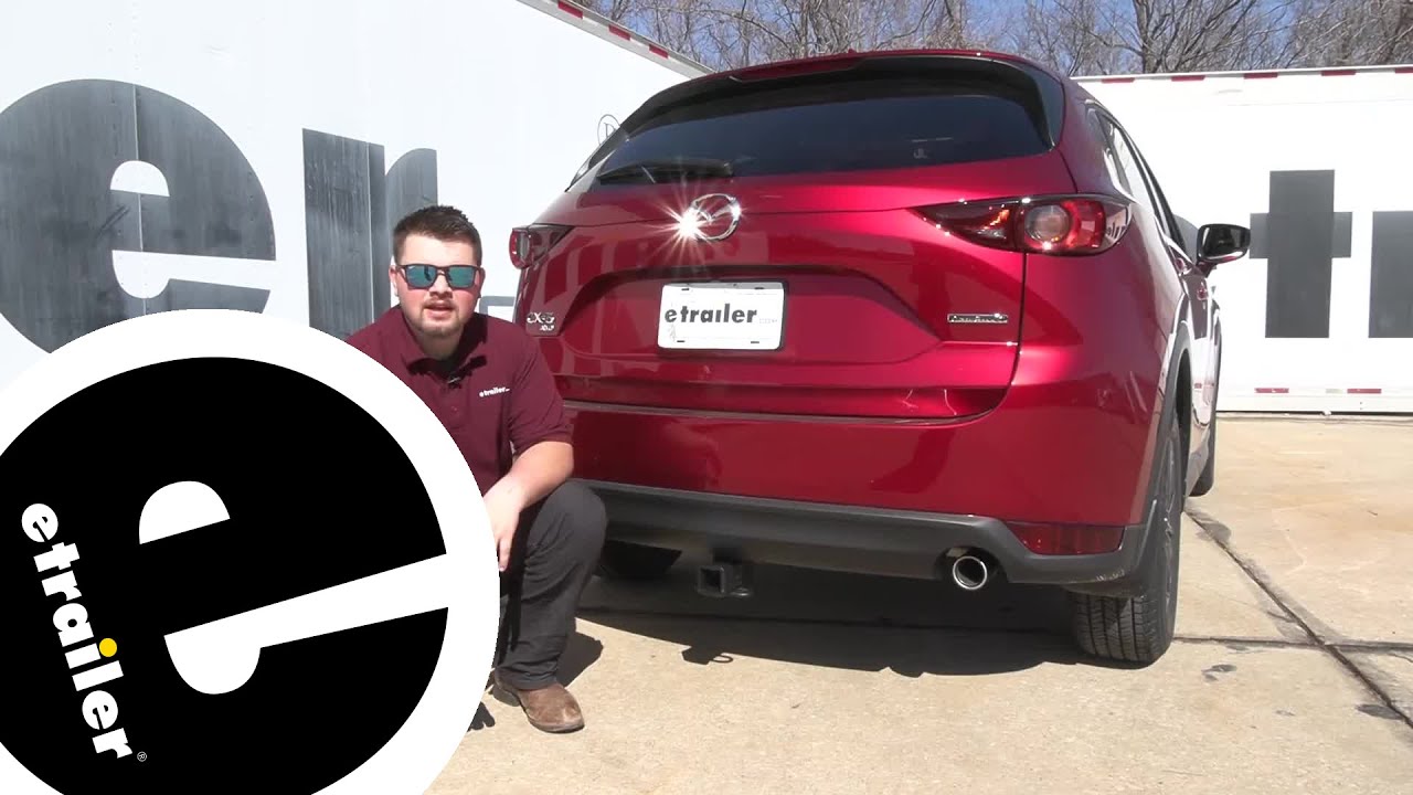 Installing the etrailer Trailer Hitch Receiver on your 2021 Mazda CX-5