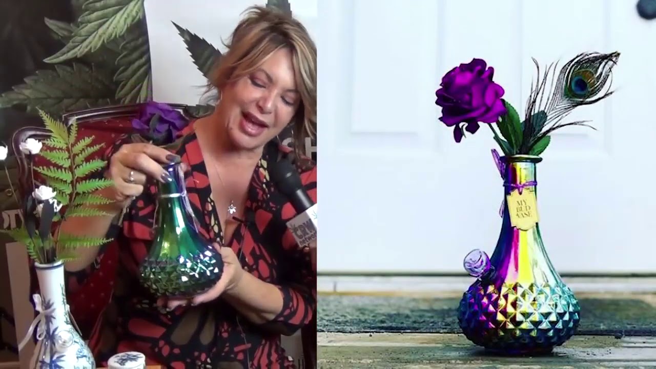 The Bud Show & CRW Network interviewing women of cannabis in Vegas- Doreen Sullivan of My Bud Vase