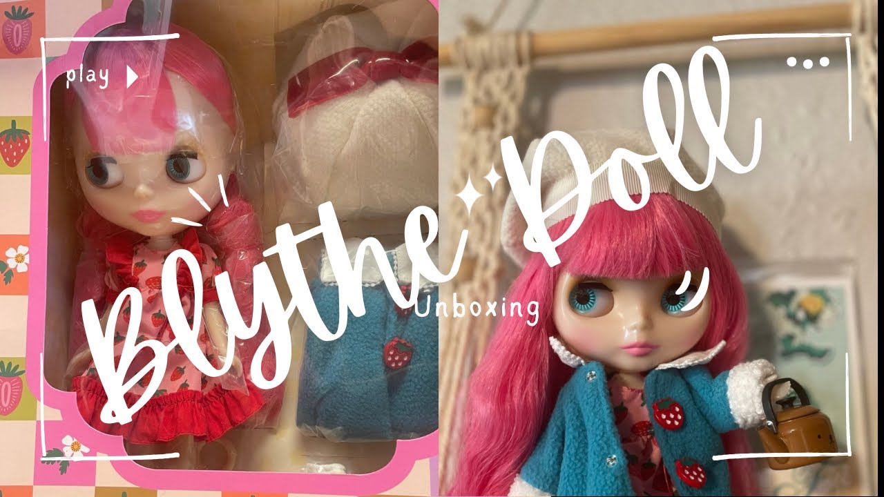 BLYTHE Doll Unboxing! Heavenly Stawberry🍓