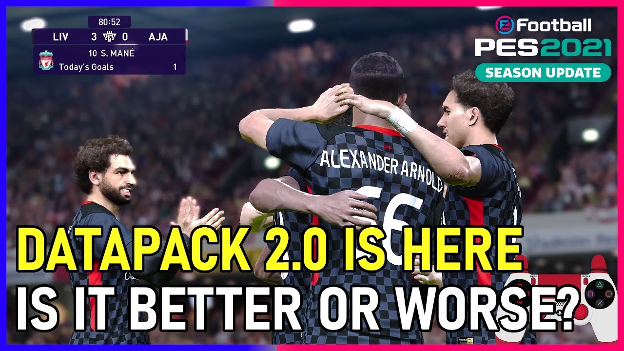 PES2021 Datapack 2.0 First Impression Against Legend Com No Edit | Liverpool VS Ajax